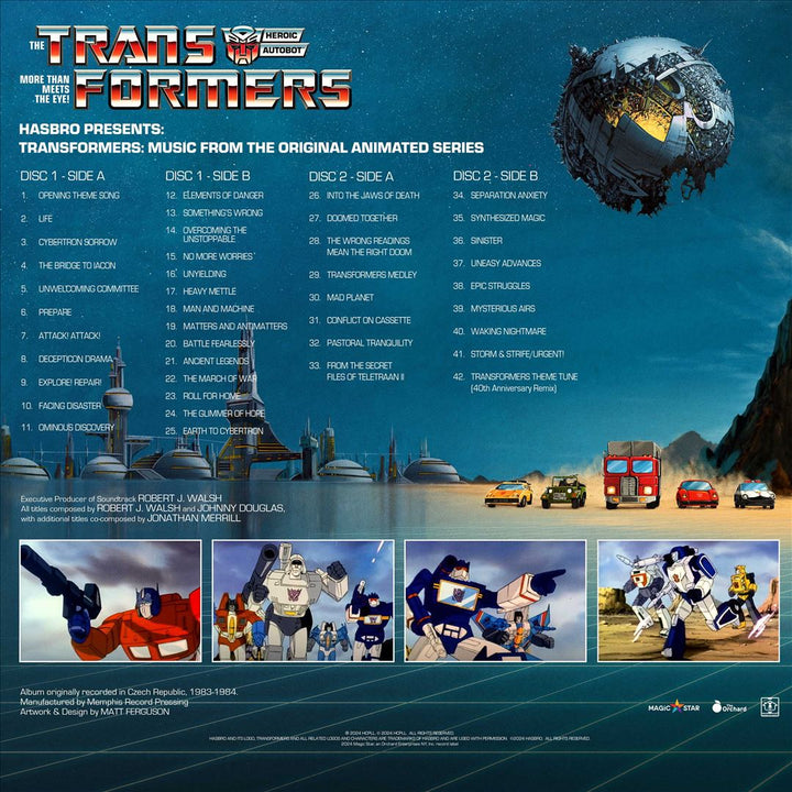 Transformers [Music from the Original Animated Series] [Autobots Vs Decepticons Edition] [LP] - VINYL_1