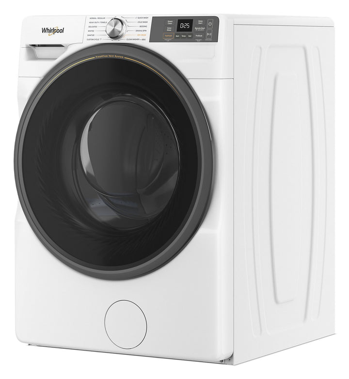 Whirlpool - 4.5 Cu Ft. High Efficiency Smart Front Load Washer with FreshFlow Vent System - White_2