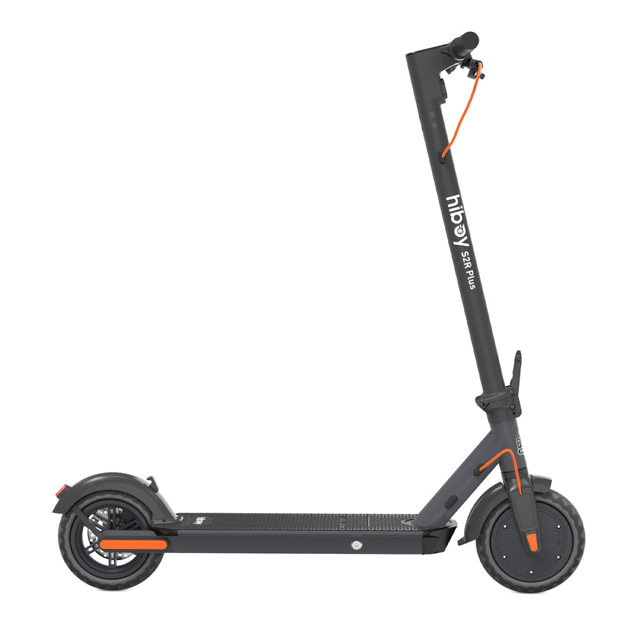 HiBoy - S2R Plus Foldable Electric Scooter w/ 22 mi Max Operating Range & 19 mph Max Speed - Black_0