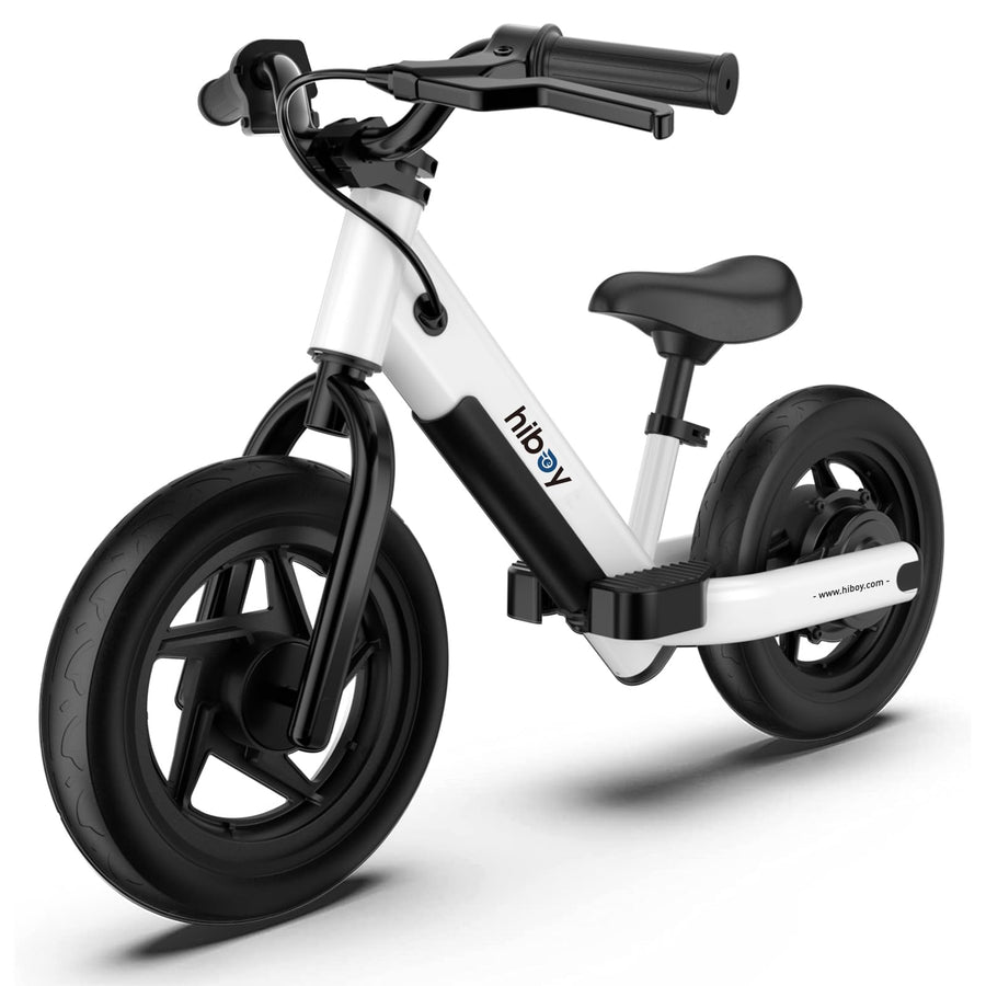 HiBoy - BK1 Electric Balance Bike w/ 6.2 mi Max Operating Range & 9 mph Max Speed - White_0