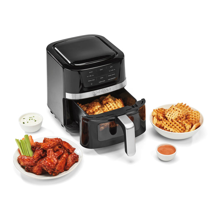 Cuisinart - 2.6-qt Basket Air Fryer - Black Stainless Steel_2