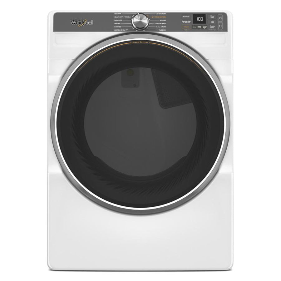 Whirlpool - 7.4 Cu. Ft. Smart Front Load ENERGY STAR® Gas Dryer with Steam Capabilities - White_0