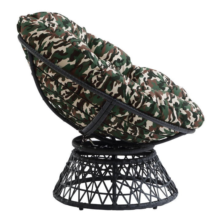 OSP Home Furnishings - Papasan Chair - Camo_2