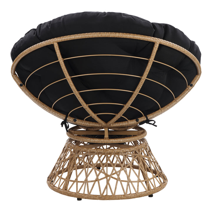 OSP Home Furnishings - Papasan Chair - Black_4