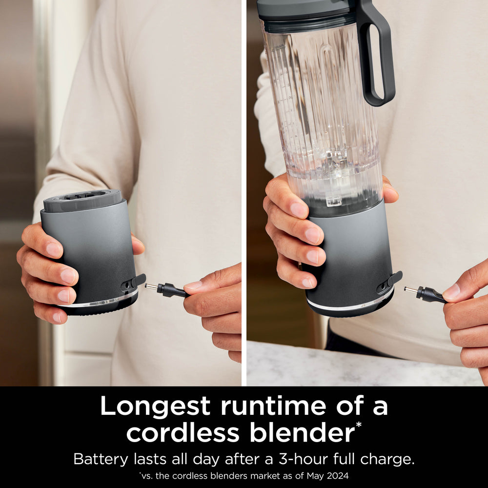 Ninja - Blast Max 22oz  Portable Blender - Cool Gray_1