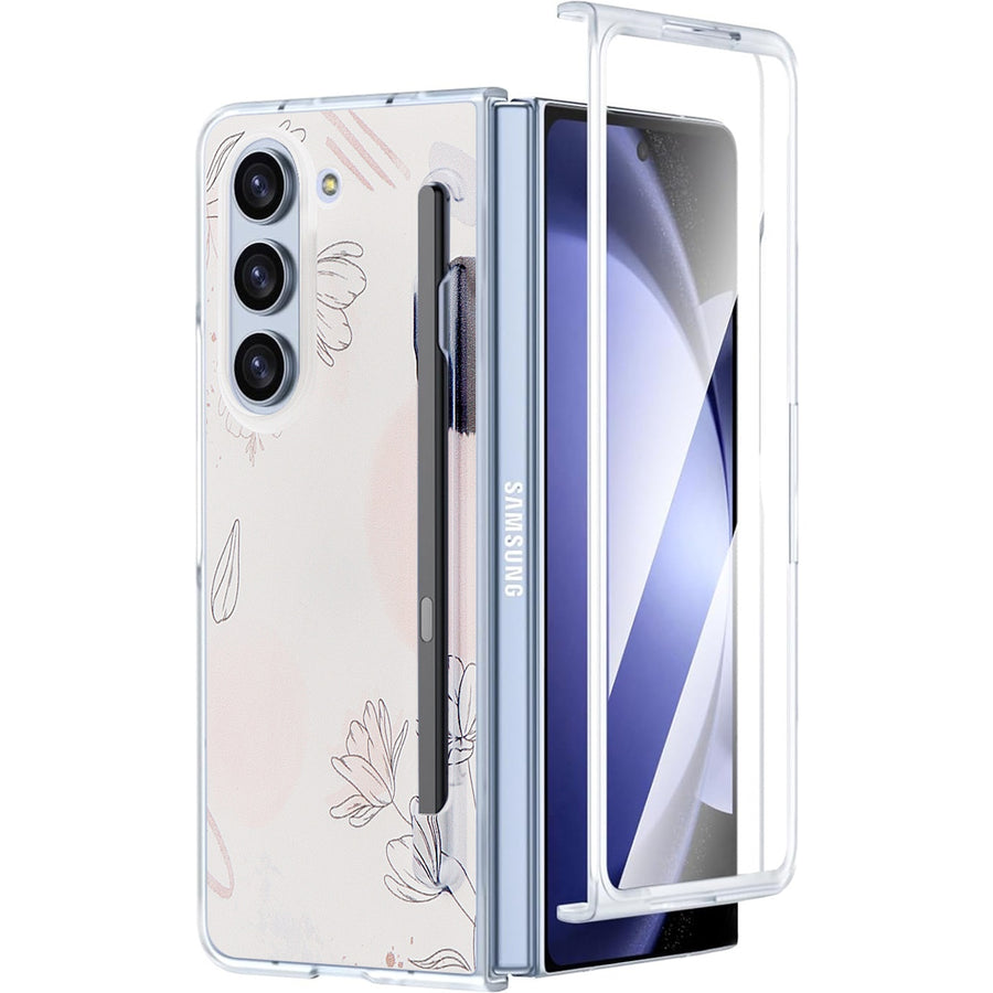 SaharaCase - Inspire Series Hard-Shell Case for Samsung Galaxy Z Fold6 - Floral_0