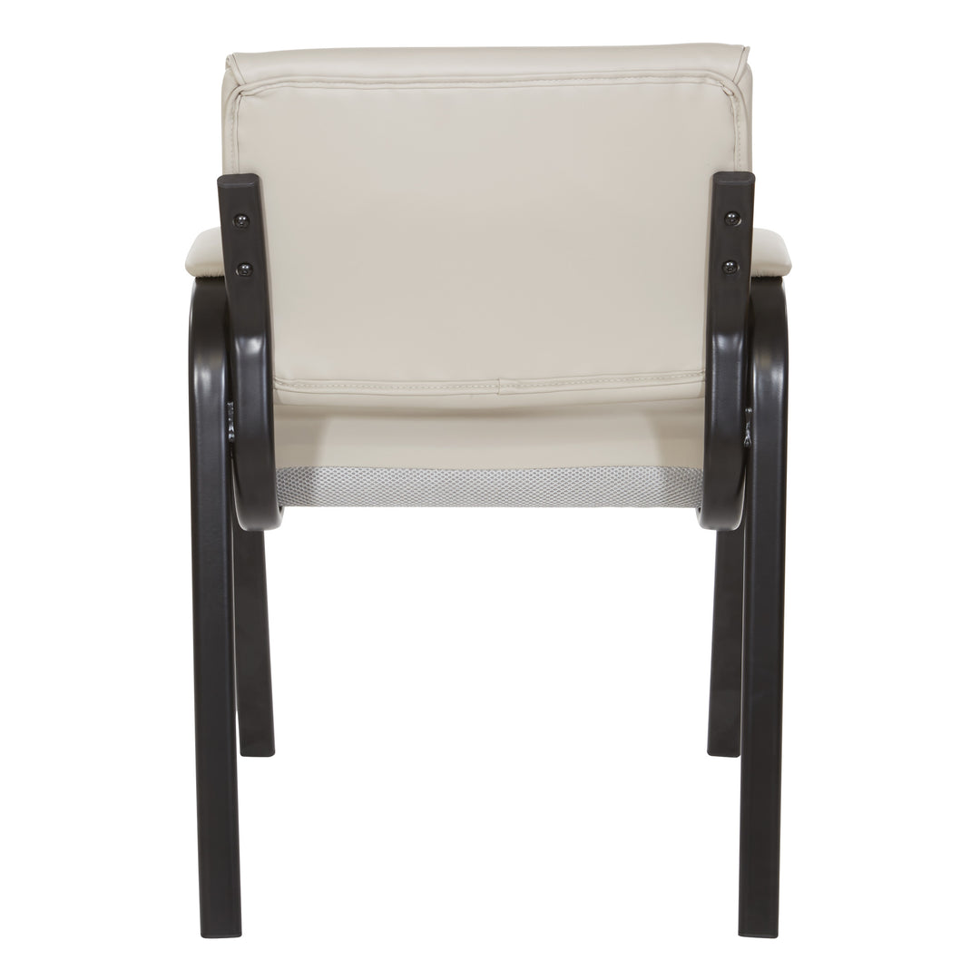 Office Star Products - Guest Chair - Taupe/Black_4