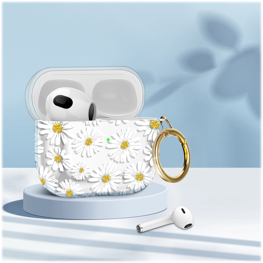 SaharaCase - Empress Series Marble Case for Apple AirPods (3rd Generation) - Transparent_6