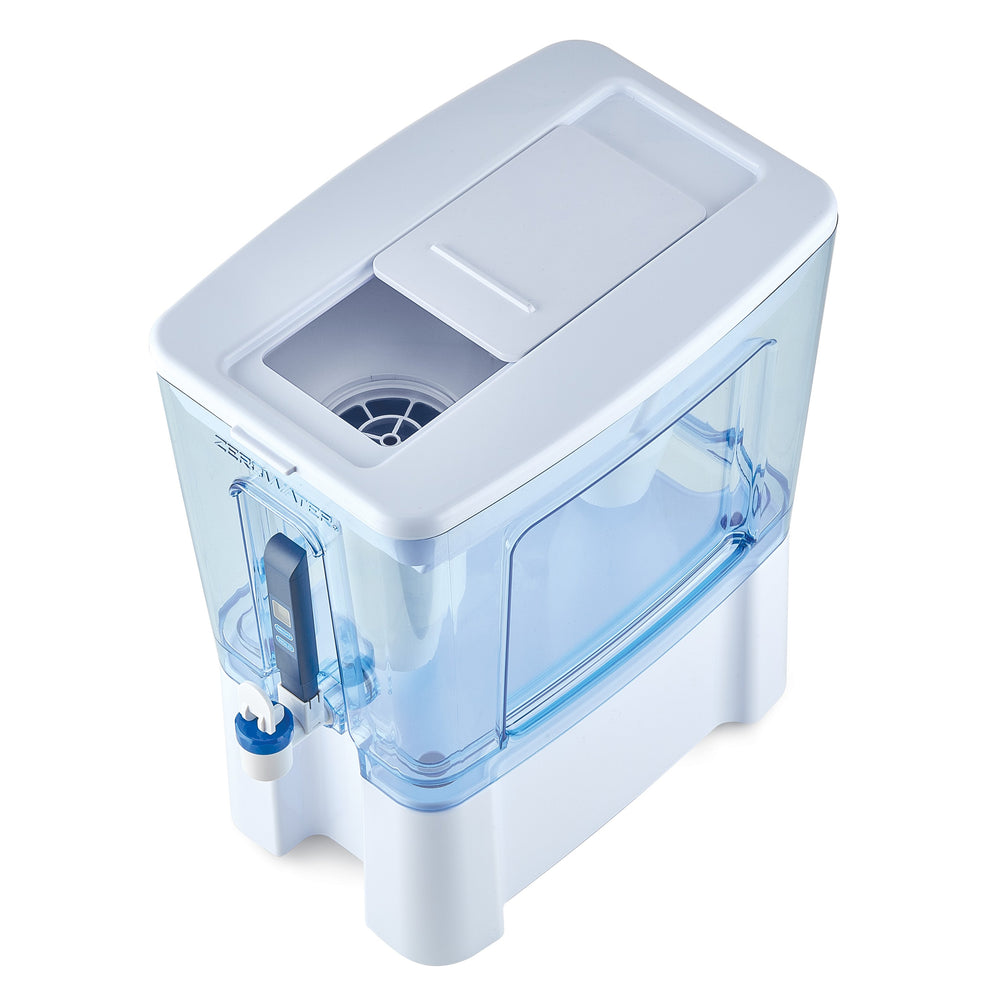 ZeroWater - 52 Cup Ready-Read 5-Stage Water Filtration Dispenser - Blue_1