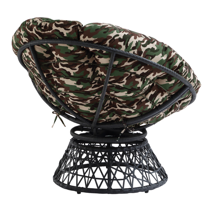 OSP Home Furnishings - Papasan Chair - Camo_3