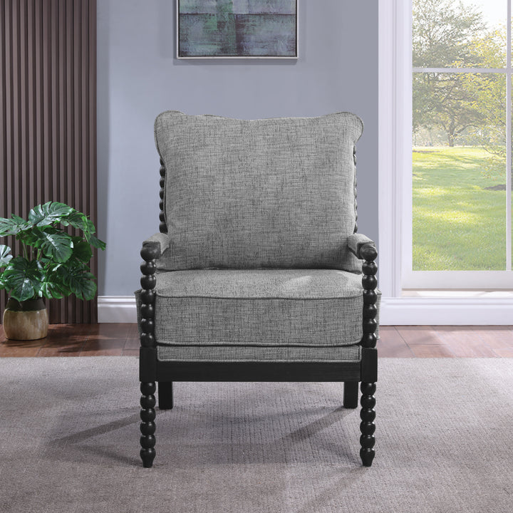 OSP Home Furnishings - Eliza Spindle Chair - Graphite_5