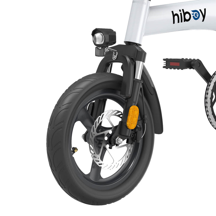 HiBoy - C1 Electric Bike w/ 43.5 mi Max Operating Range & 20 mph Max Speed - White_5