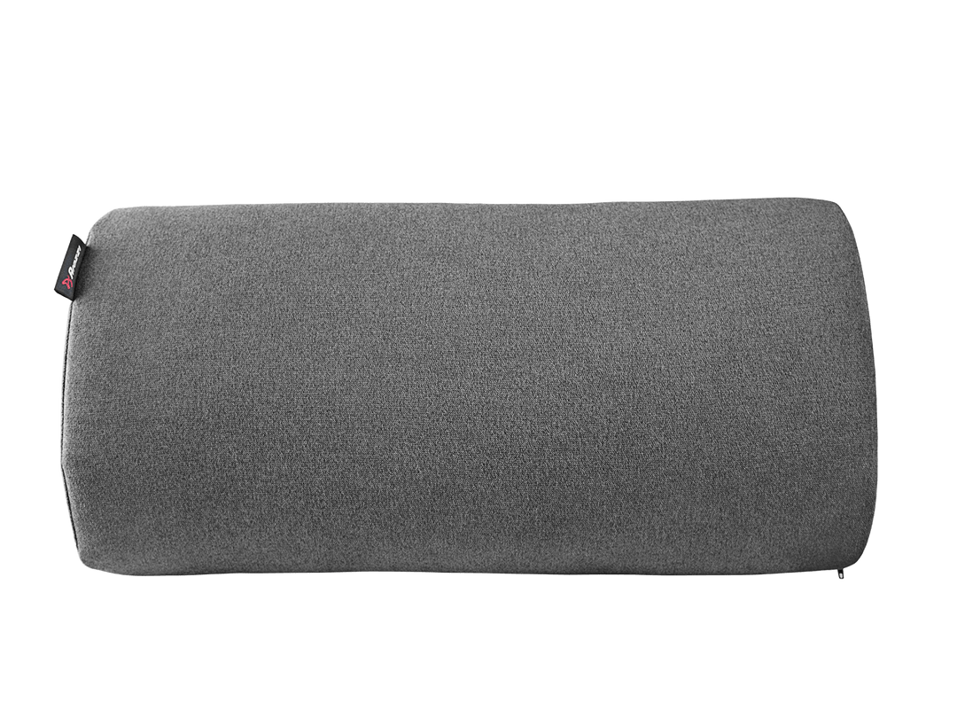 Arozzi - Soft Fabric Memory Foam Footrest - Dark Grey_3