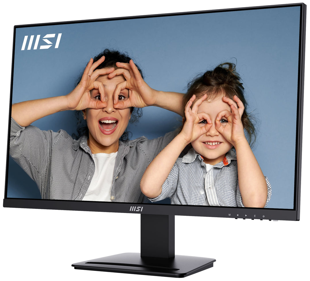 MSI - PRO MP273U 27" UHD 100Hz 4ms Adaptive Sync Monitor with HDR ready ,Built-in Speakers (DisplayPort, HDMI ) - Matte Black_2