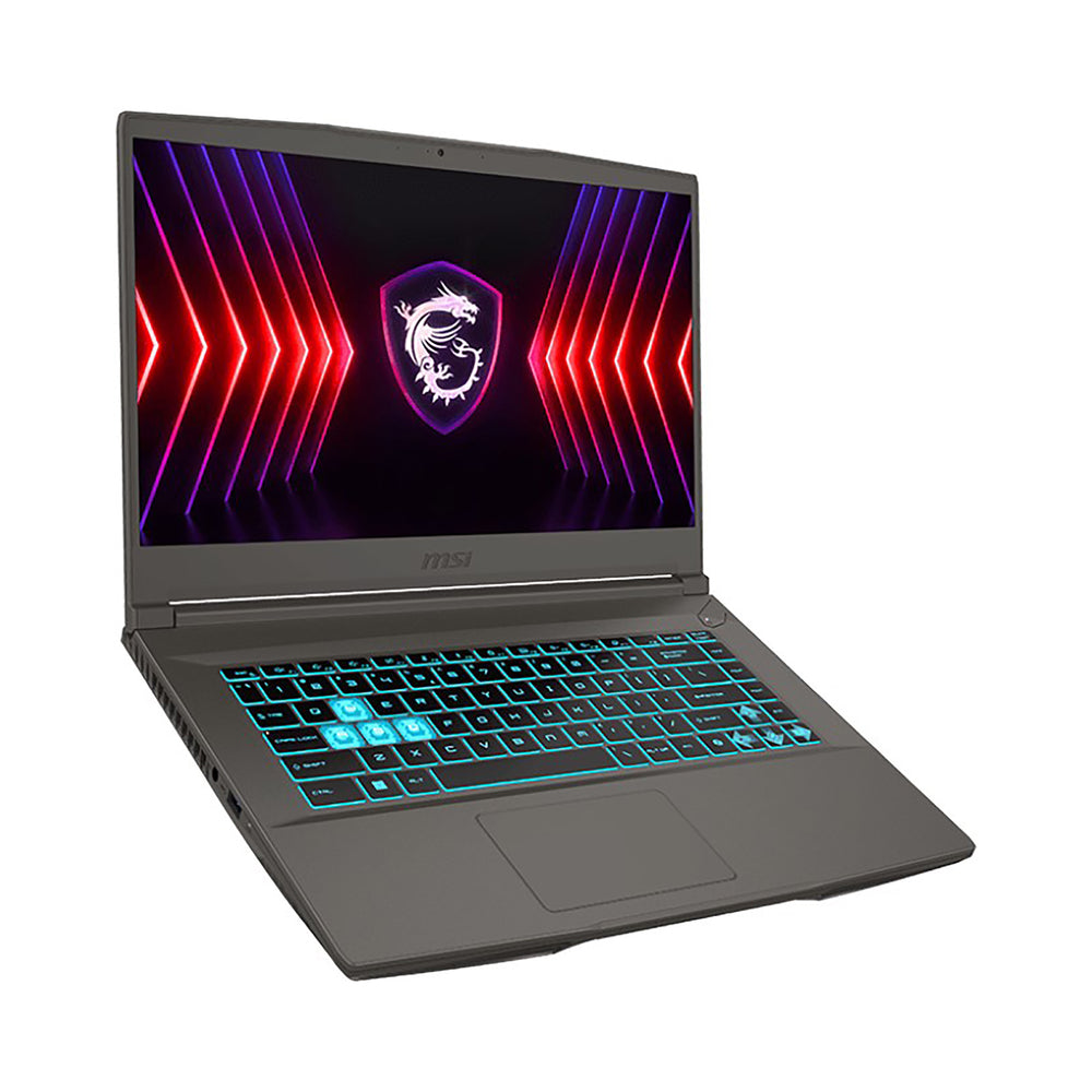 MSI - Thin A15 15.6" 144Hz Gaming Laptop (FHD) - AMD Ryzen 7 7735HS with 32GB - NVIDIDA GeForce RTX 3050 with 4G - 512GB SSD - Cosmos Gray_1