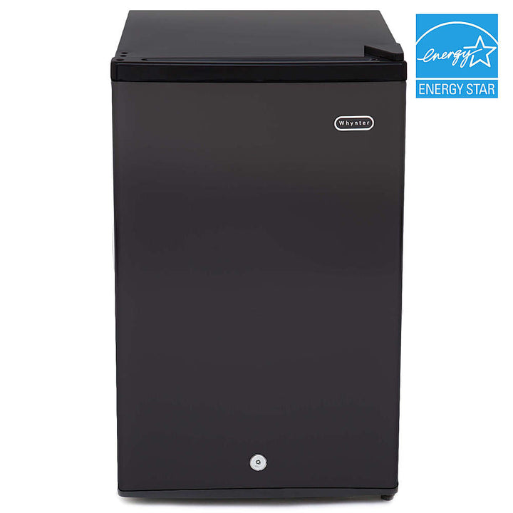 Whynter - 3.0 cu. ft. Energy Star Upright Freezer with Lock - Black_0