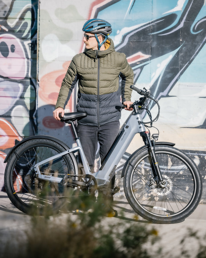 Velotric Discover 1 Step-Through Commuter Ebike with 65 miles Max Range and 25 MPH Max Speed UL Certified- Sky Blue - Sky Blue_7