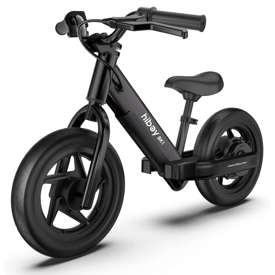 HiBoy - BK1 Electric Balance Bike w/ 6.2 mi Max Operating Range & 9 mph Max Speed - Black_0