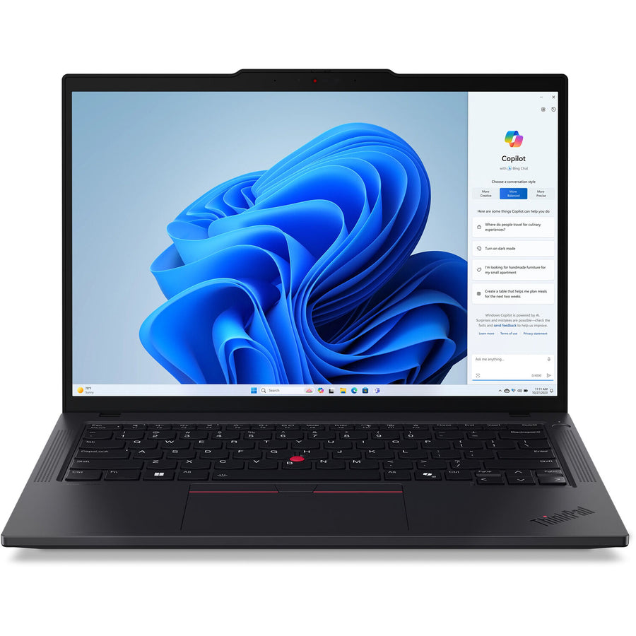 Lenovo - ThinkPad T14 Gen 5 14" Touch - Screen Laptop - AMD Ryzen 7 PRO with 32GB Memory - 1TB SSD - Black_0