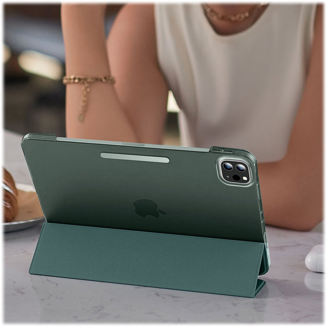 SaharaCase - Venture Series Tri-Fold Folio Case for Apple iPad Pro (M4) 11" 2024 - Cactus Green_7