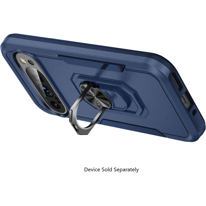 SaharaCase - Raider Series Heavy-Duty Case for Google Pixel 9 and 9 Pro - Desert Blue_3