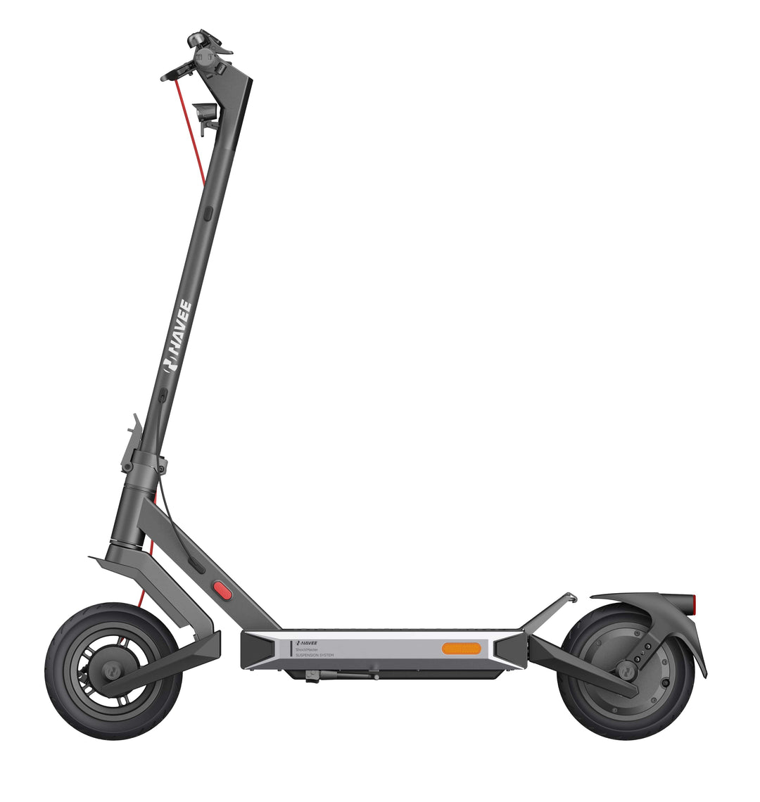 NAVEE - S40 Electric Scooter w/25 miles Max Operating Range & 20 mph Max Speed - Black_3