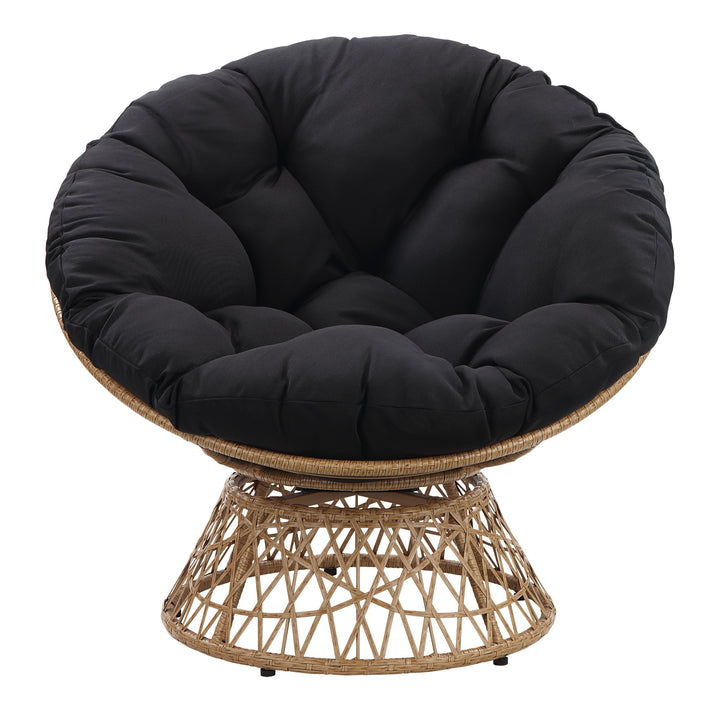 OSP Home Furnishings - Papasan Chair - Black_0