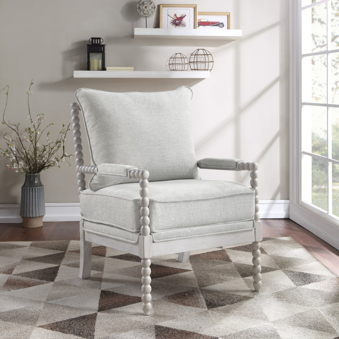 OSP Home Furnishings - Kaylee Spindle Chair - Smoke_4