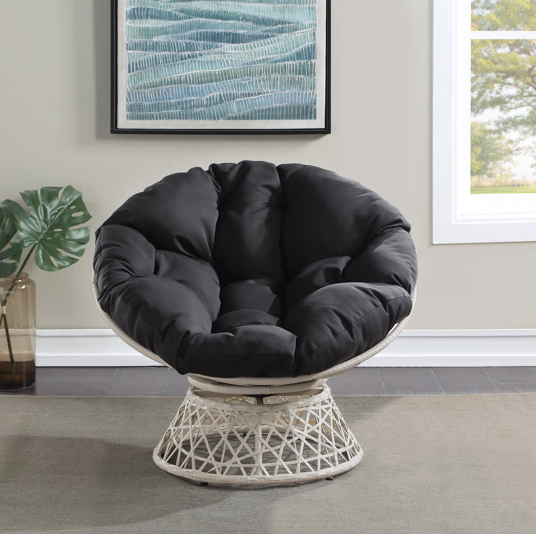 OSP Home Furnishings - Papasan Chair - Black_5