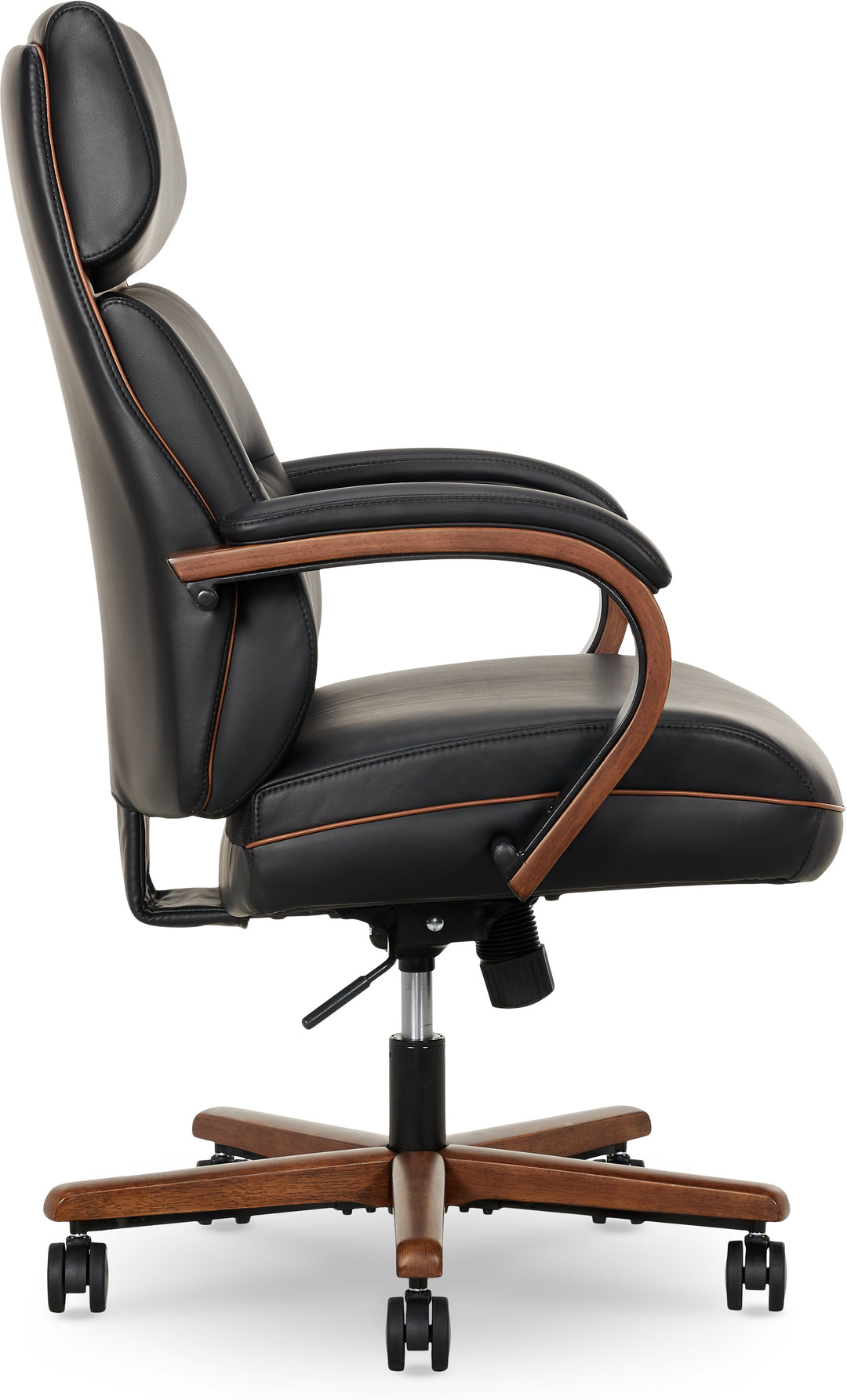 Finch Neo Two Retro-Modern Mid-Back Office Chair - Black_11
