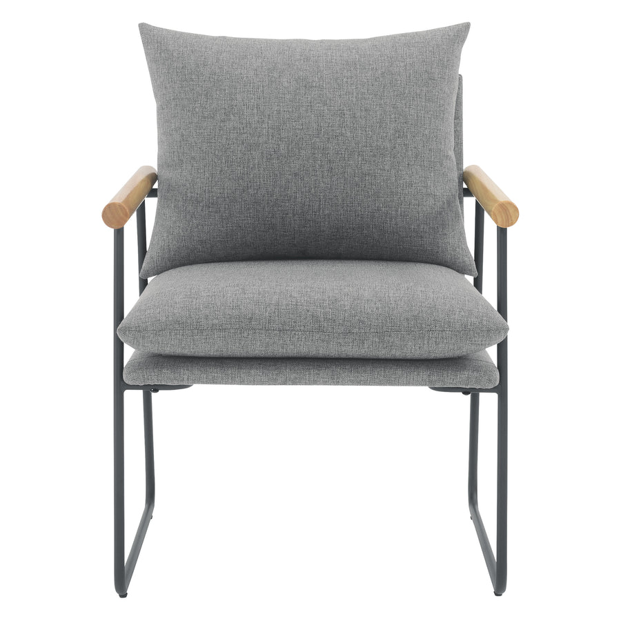 OSP Home Furnishings - Dutton Armchair - Charcoal_0