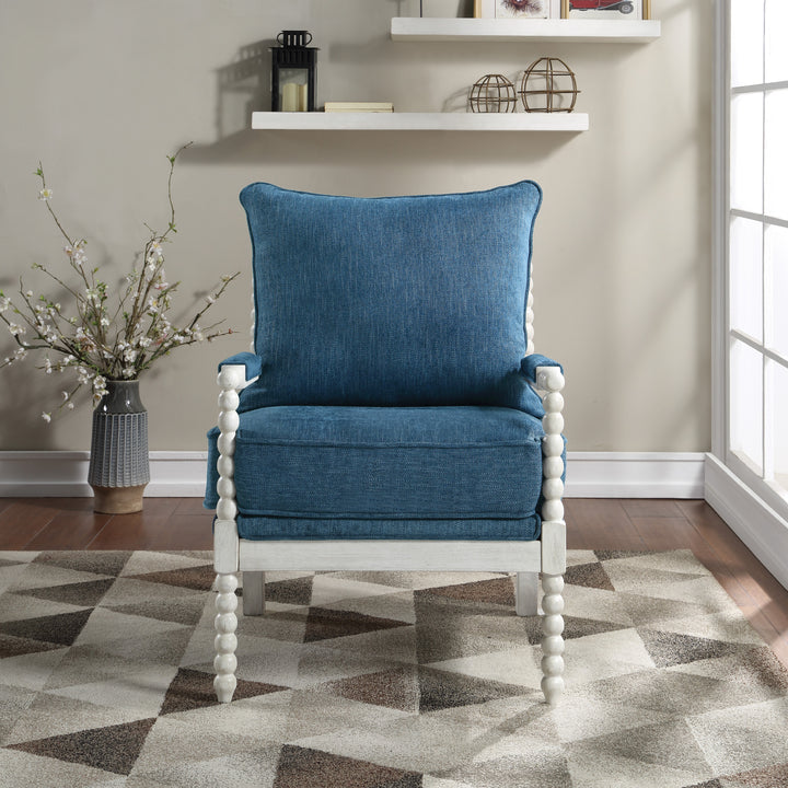 OSP Home Furnishings - Kaylee Spindle Chair - Navy_5