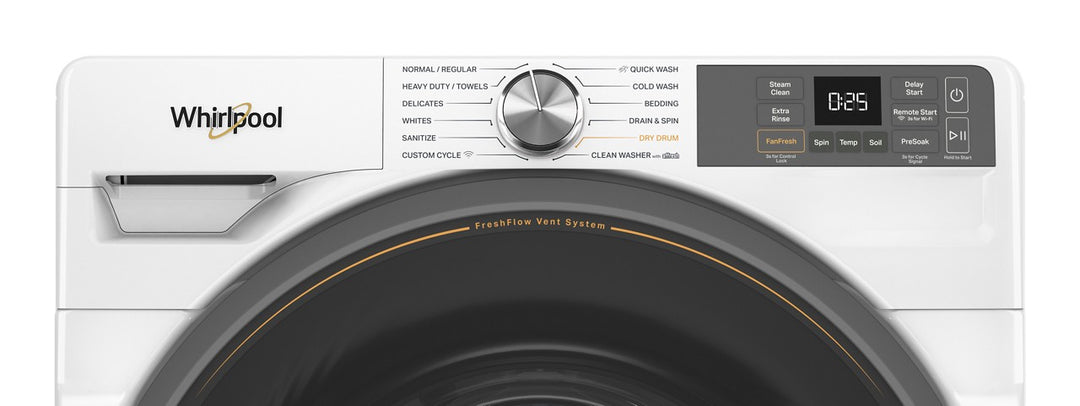 Whirlpool - 4.5 Cu Ft. High Efficiency Smart Front Load Washer with FreshFlow Vent System - White_12