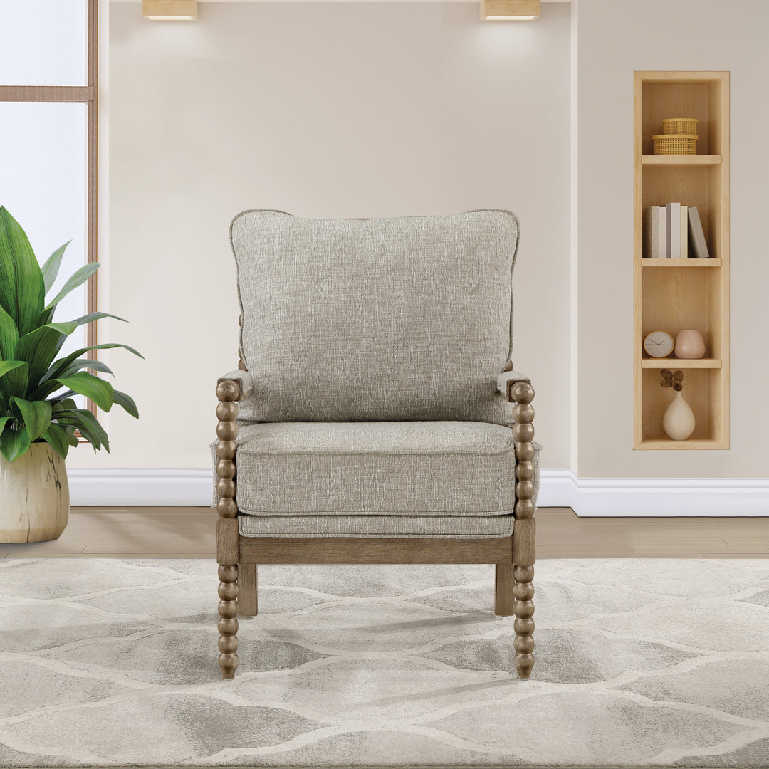 OSP Home Furnishings - Fletcher Spindle Chair - Fog_5