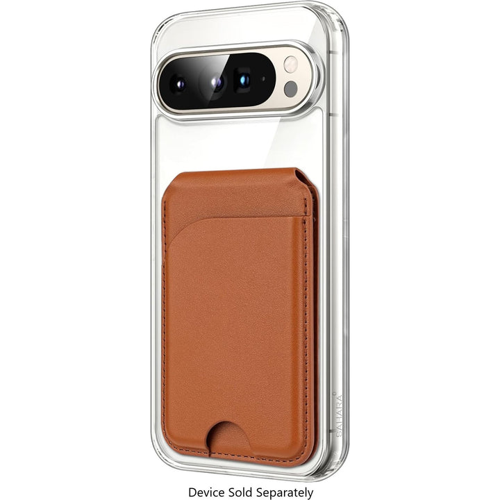 SaharaCase - Venture Series Wallet Case for Google Pixel 9 Pro XL - Clear/Desert Brown_2