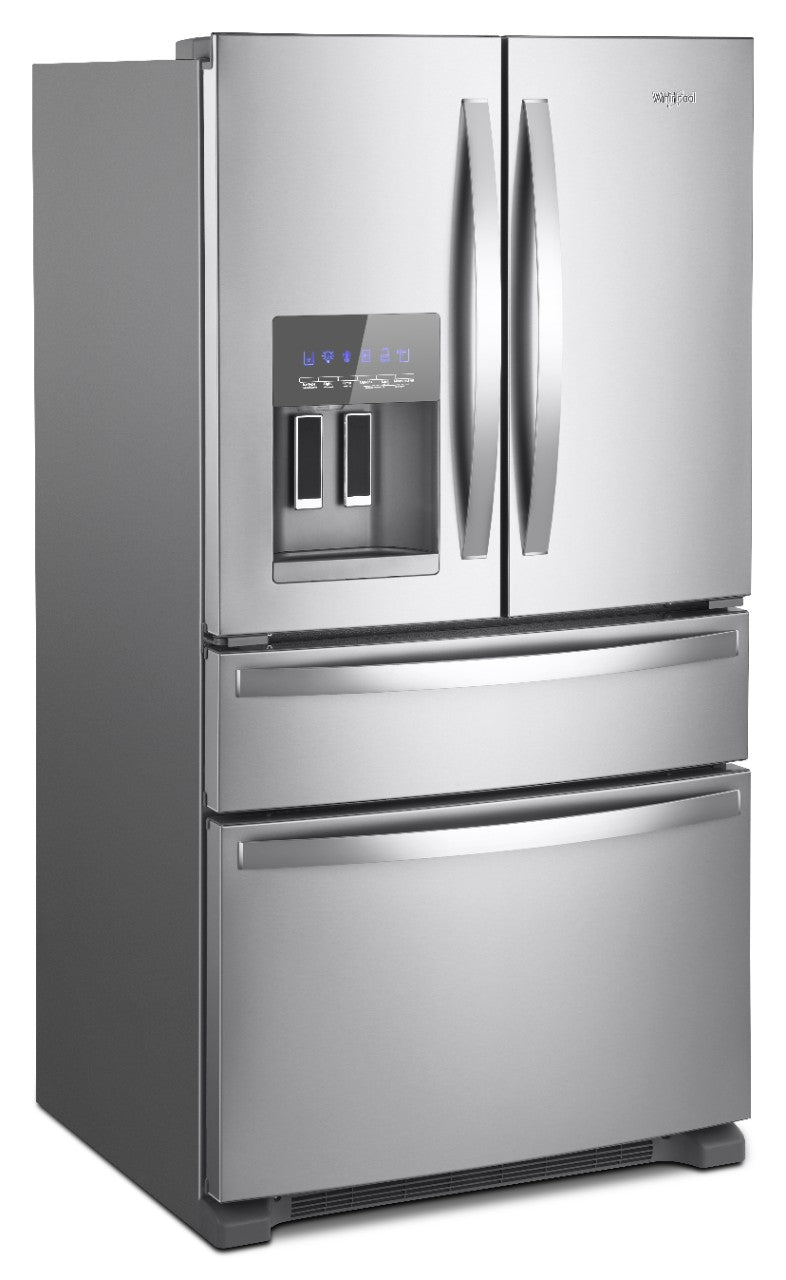 Whirlpool - 24.5 Cu. Ft. French Door Refrigerator with Two-Tier Freezer Storage - Stainless Steel_2