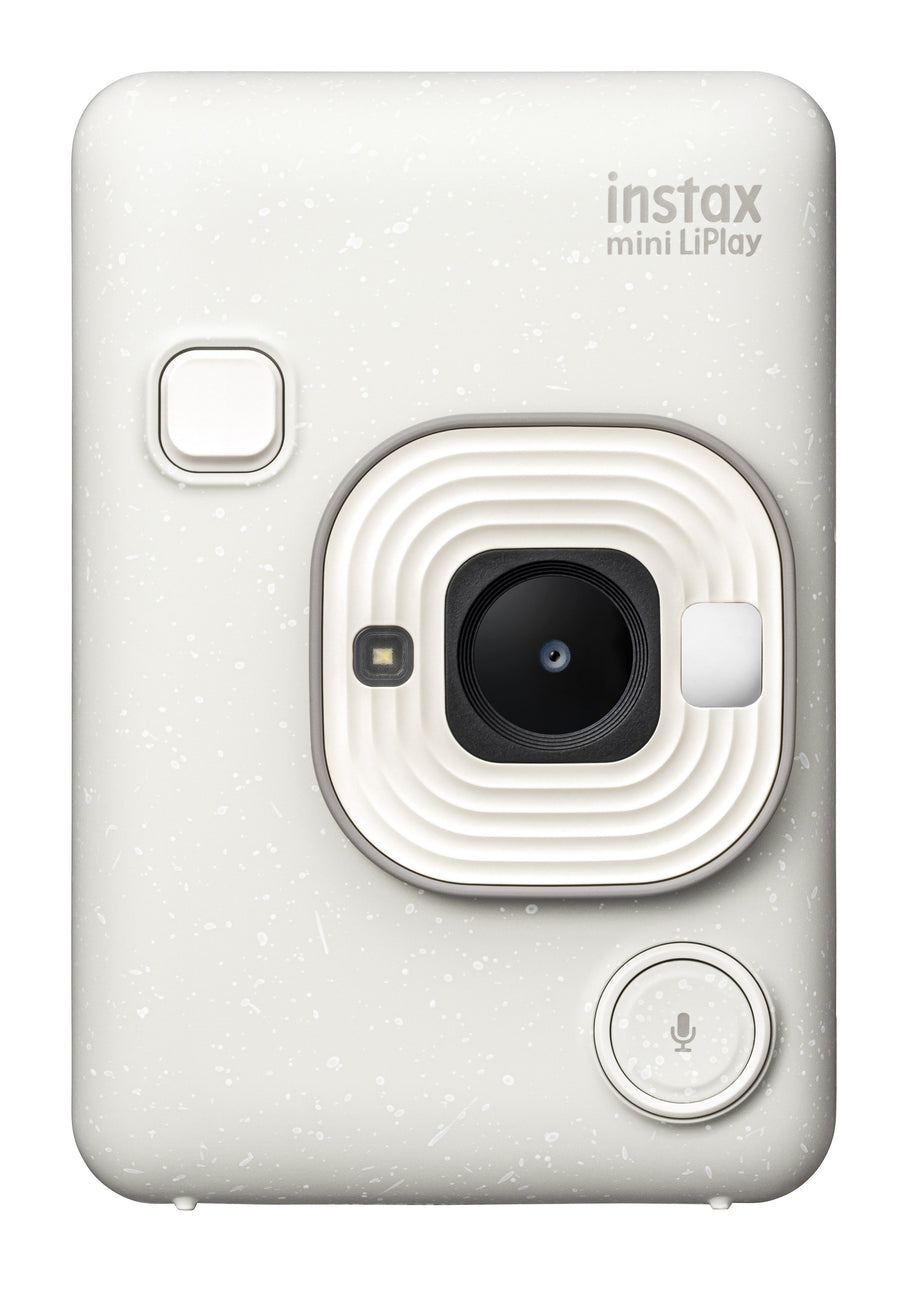 Fujifilm - INSTAX MINI LIPLAY Hybrid Instant Camera - Misty White_0