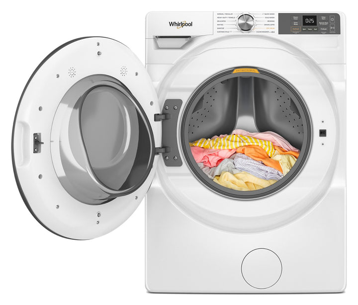 Whirlpool - 4.5 Cu Ft. High Efficiency Smart Front Load Washer with FreshFlow Vent System - White_5