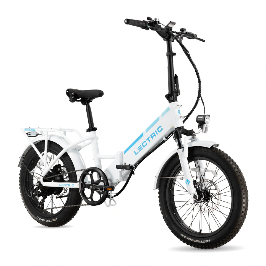 Lectric eBikes - XP Step-Thru 3.0 Foldable Long-Range Electric Utility Bike - Unisize - White_0