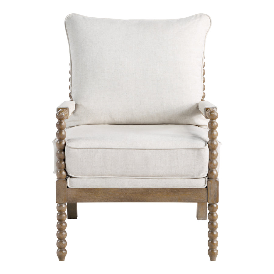 OSP Home Furnishings - Fletcher Spindle Chair - Linen_0