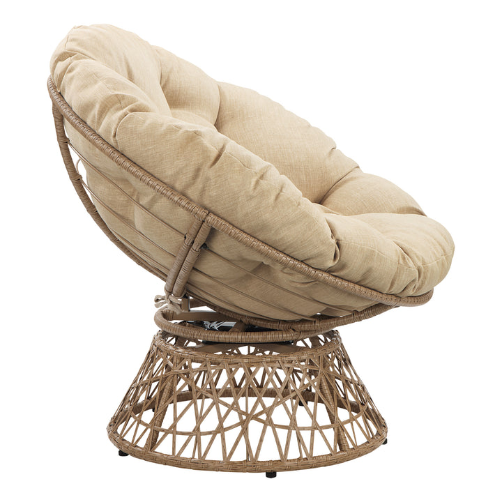 OSP Home Furnishings - Papasan Chair - Cream_2