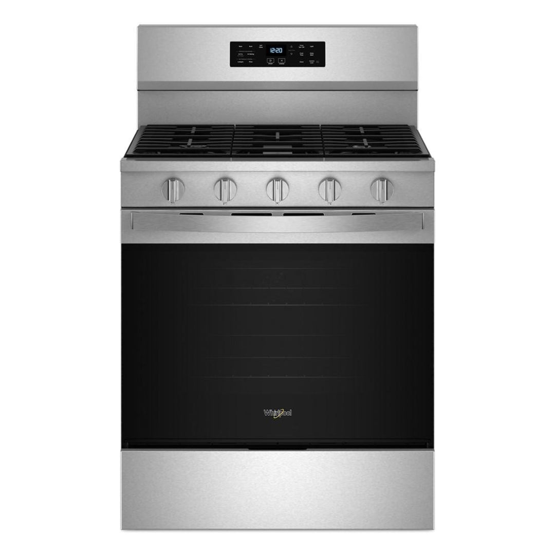 Whirlpool - 5.0 Cu. Ft. Freestanding Single Gas Range with Air Fry and Air Baking - Stainless Steel_0