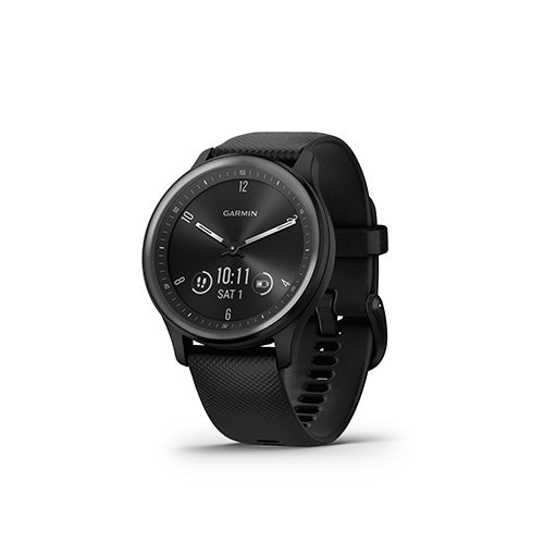 vivomove Sport Fitness Hybrid Smartwatch, Black/Slate_0