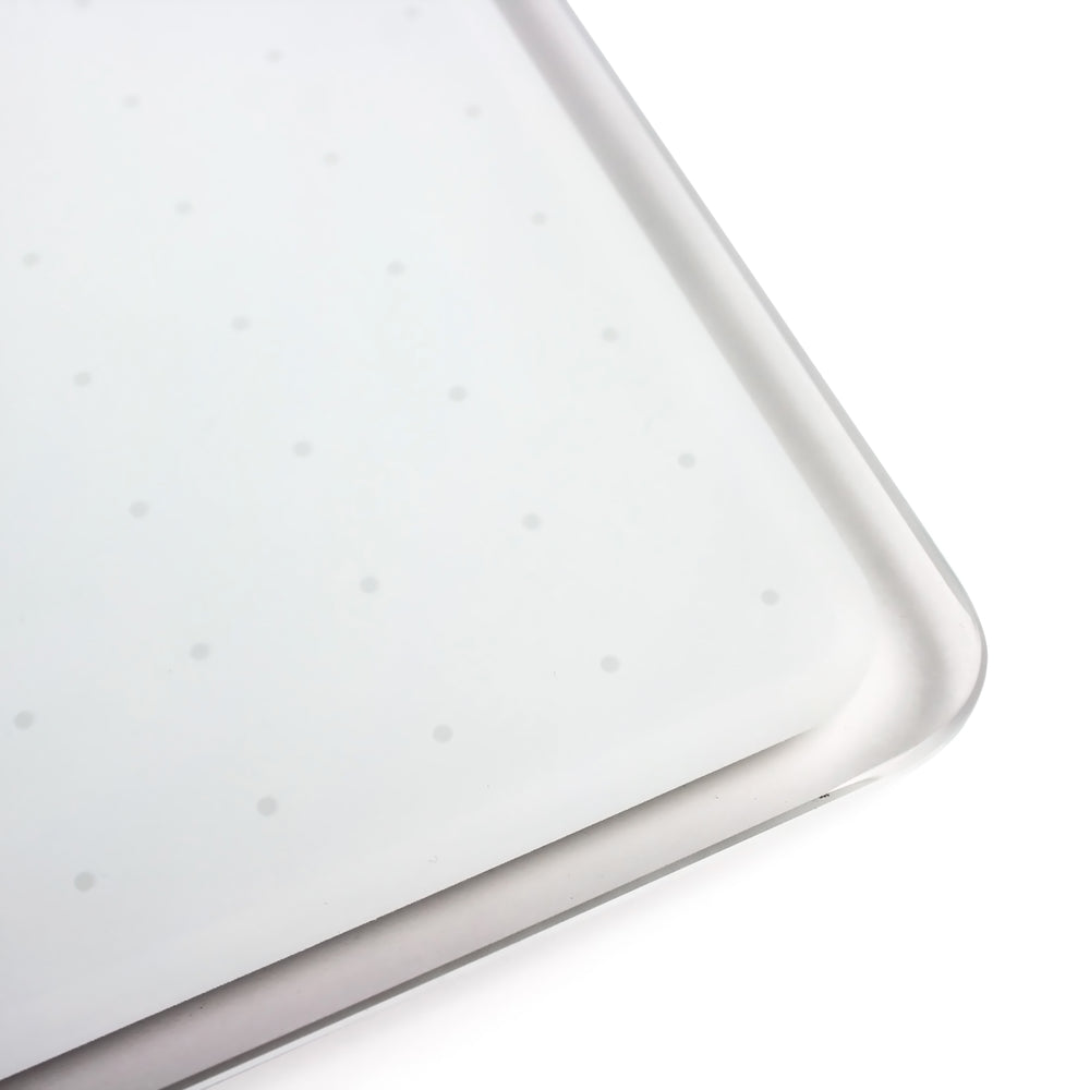 Floortex Glass Magnetic Grid Board 17" x 23" in White - White_1