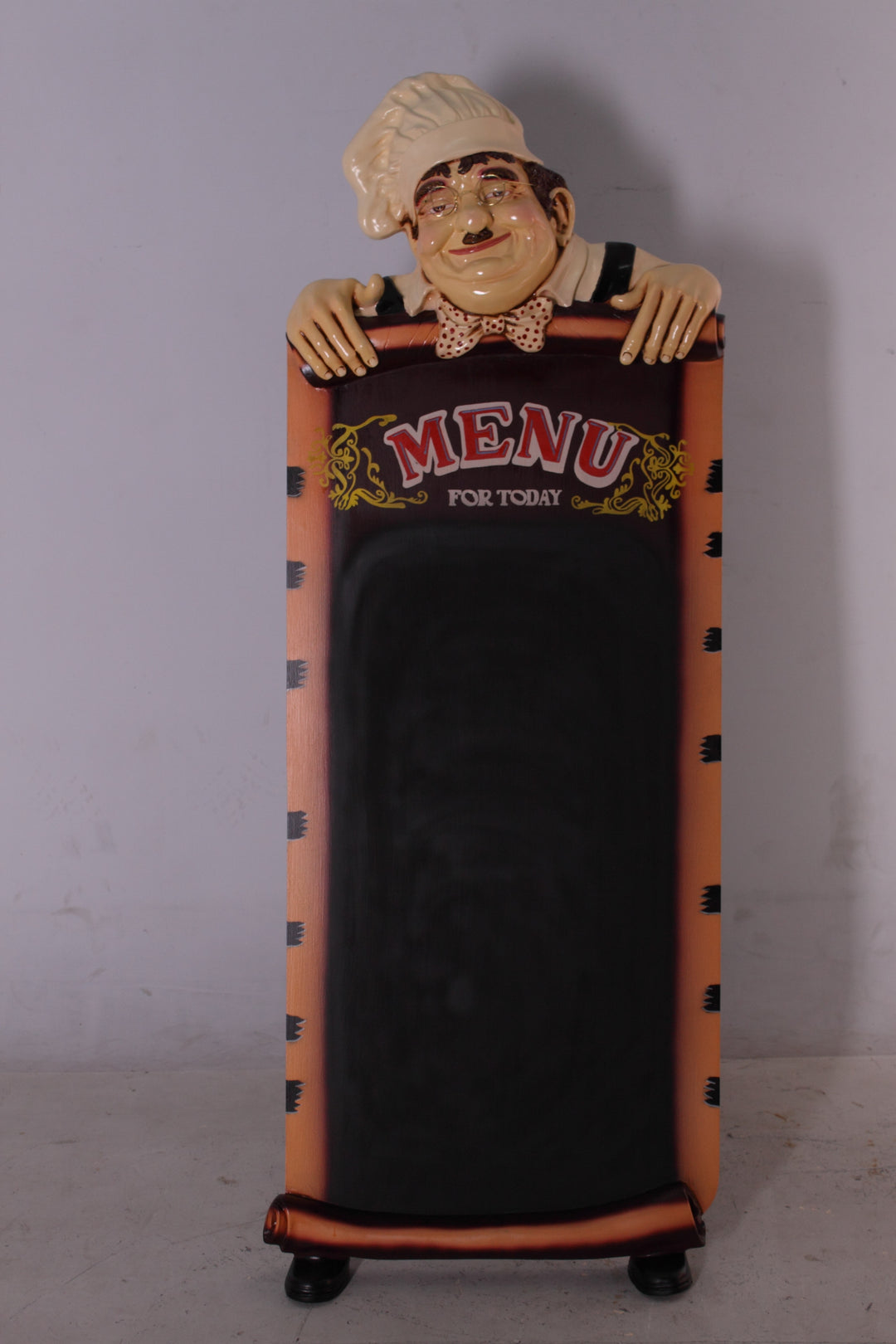Standing Chef with Chalkboard 60" Tall_0