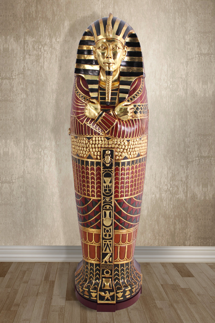 Egyptian Sarcophagus Cabinet_0