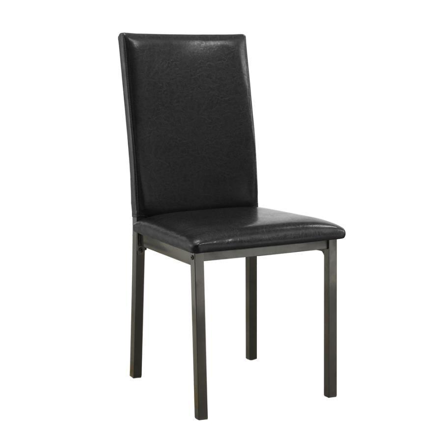 Garza Upholstered Dining Chairs Black (Set of 2)_0