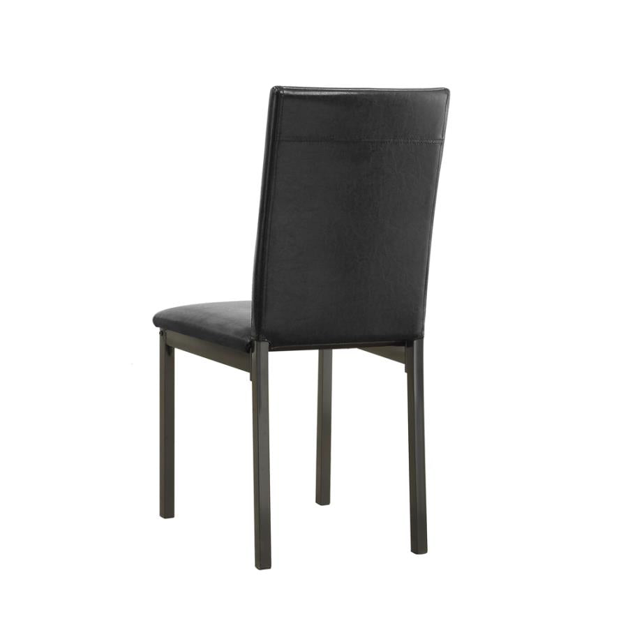 Garza Upholstered Dining Chairs Black (Set of 2)_1