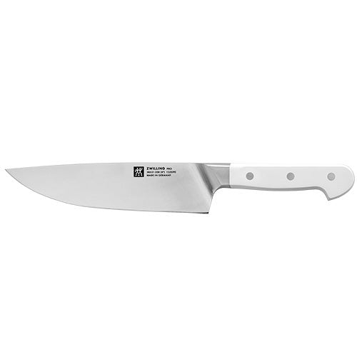 Pro Le Blanc 8" Chef/s Knife White Handle_0