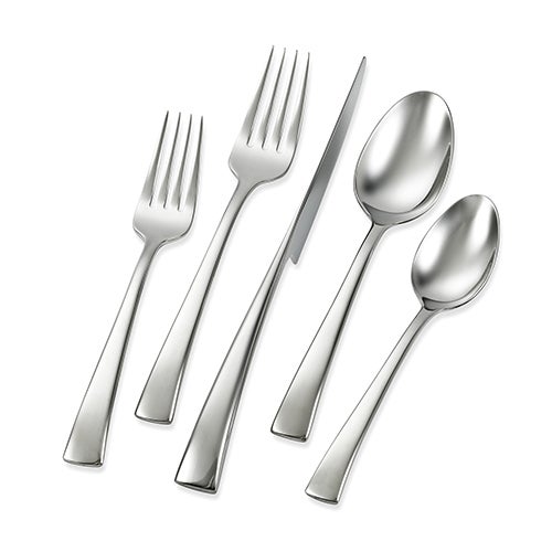 Angelico 45pc 18/10 Stainless Steel Flatware Set_0